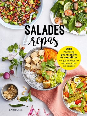 cover image of Salades repas